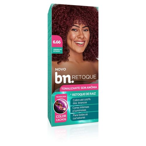 Tonalizante Vermelho Intenso 6.66 Sem Amônia 90g | bn.Cachos Tonalizante Vermelho Intenso 6.66 Sem Amônia 90g | bn.Cachos